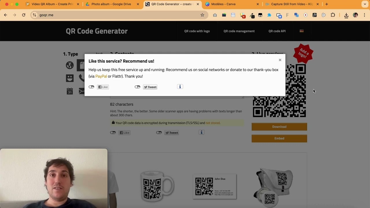 QRVid.app  gallery image