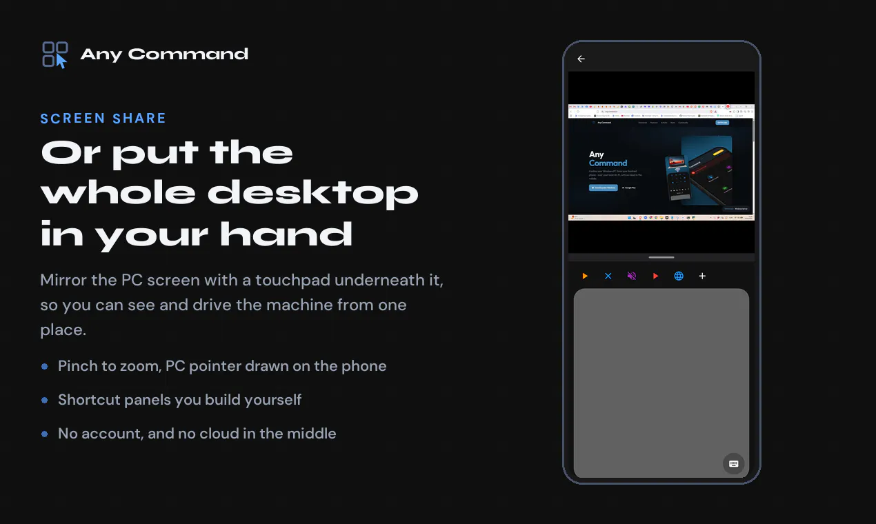 Any Command: Remote Control For PC gallery image