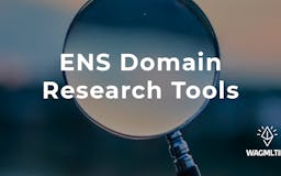 ENS Domain Research Tools media 1