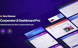 Corporate UI Dashboard Pro media 1