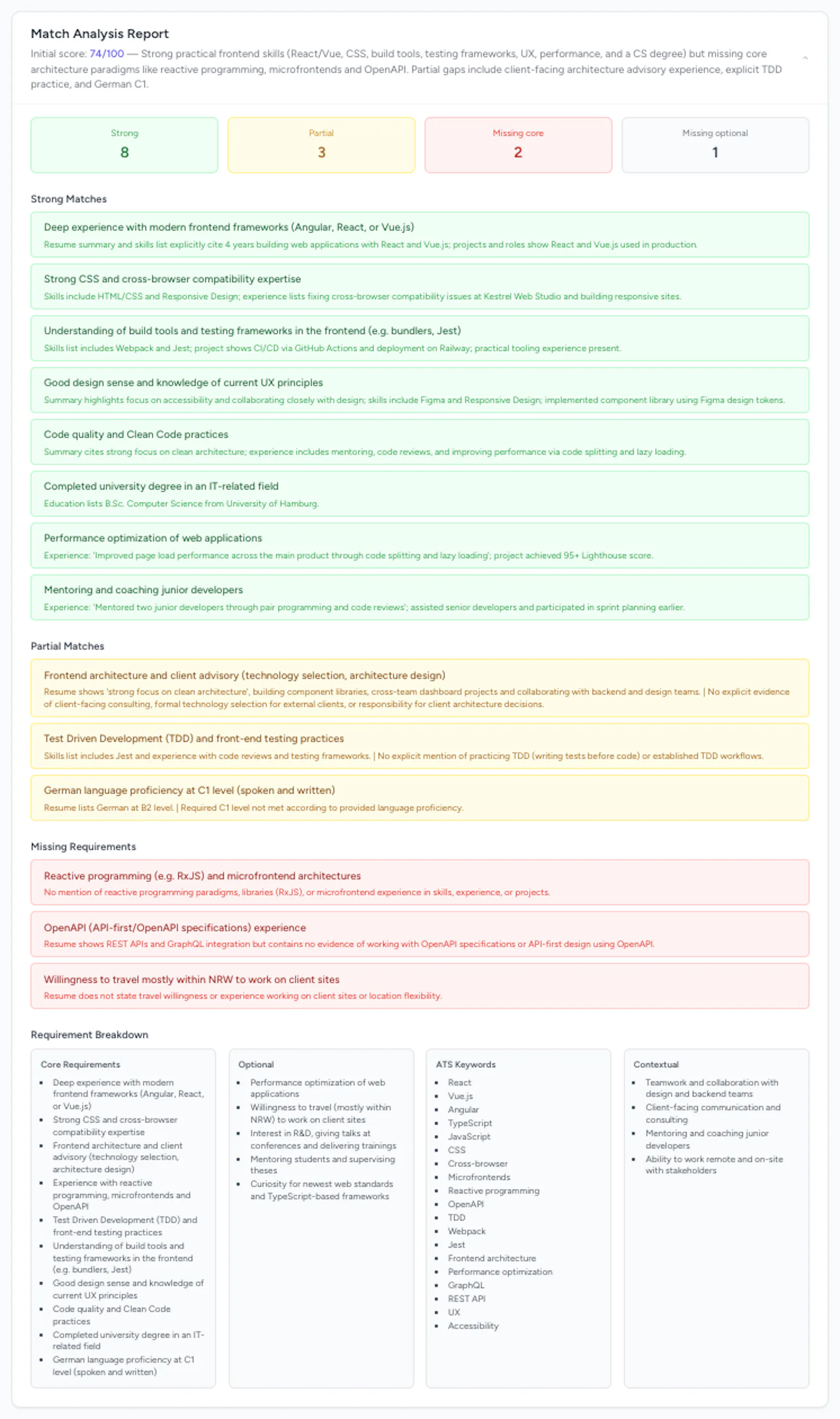 Resumes Coach screenshot 1