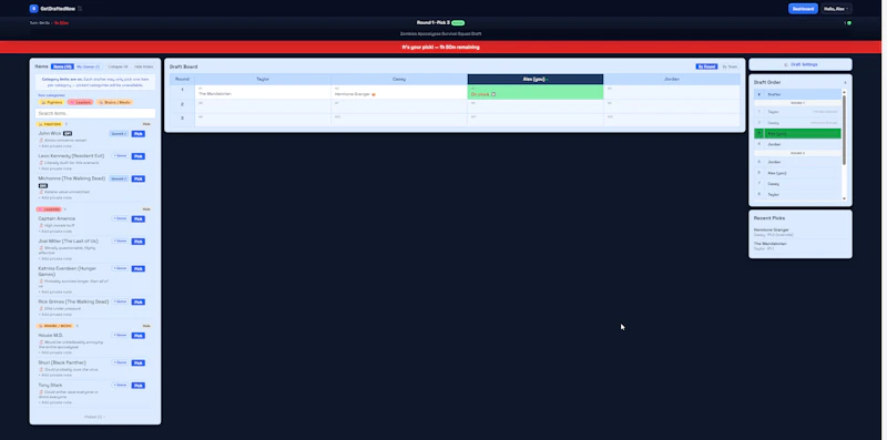 GetDraftedNow screenshot 1