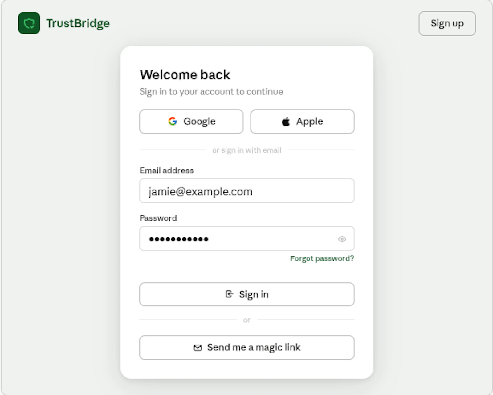 TrustBridge screenshot 3