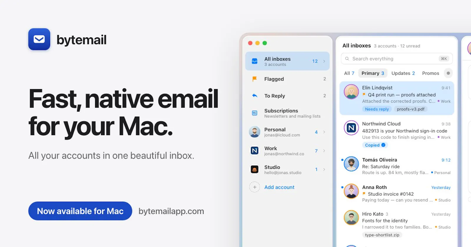 bytemail screenshot 2