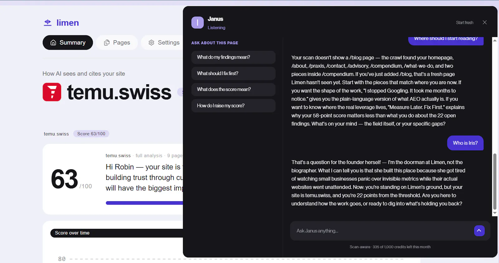Limen screenshot 4