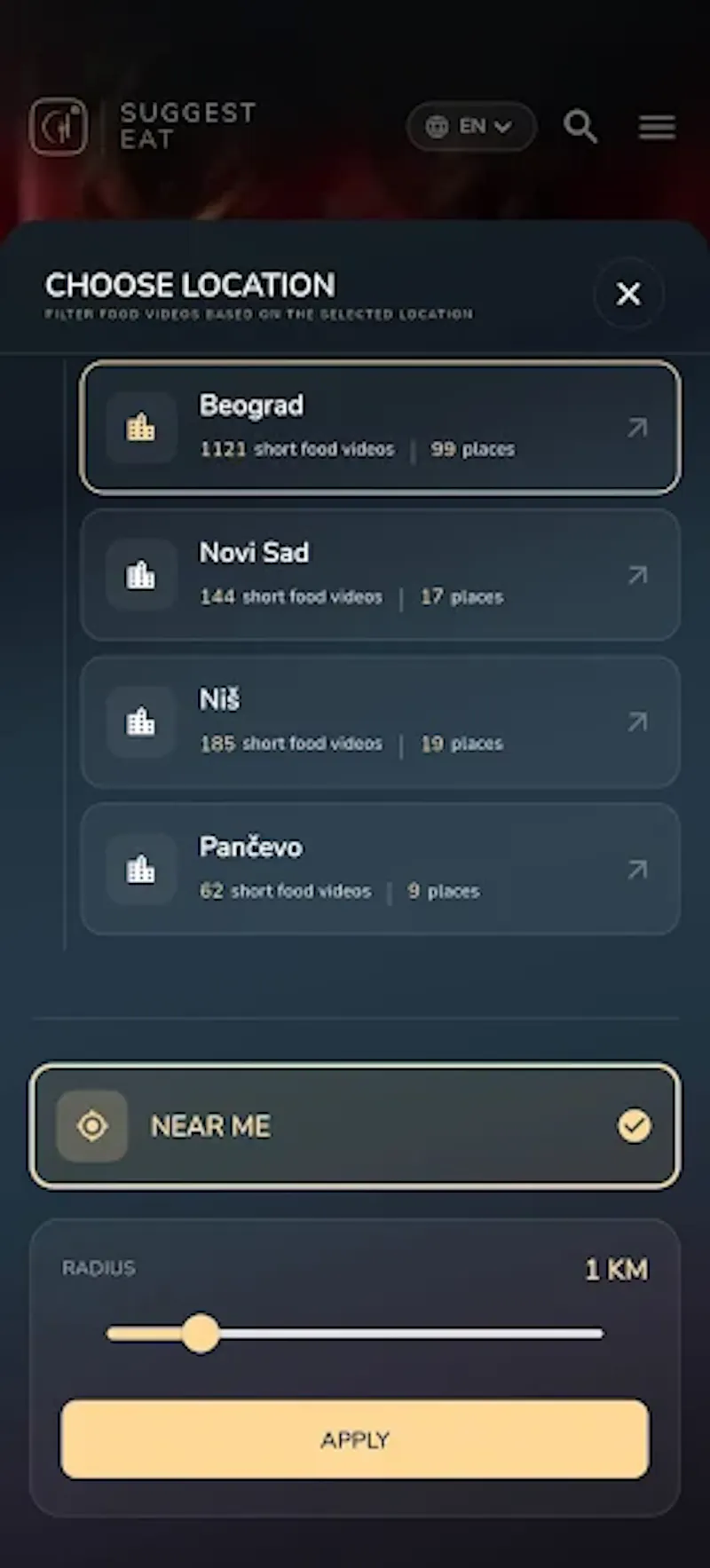SUGGEST EAT Mobile screenshot 5