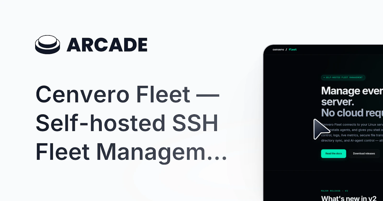 Cenvero Fleet screenshot 1