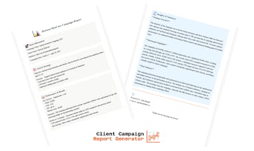 Client Campaign Report Generator gallery image