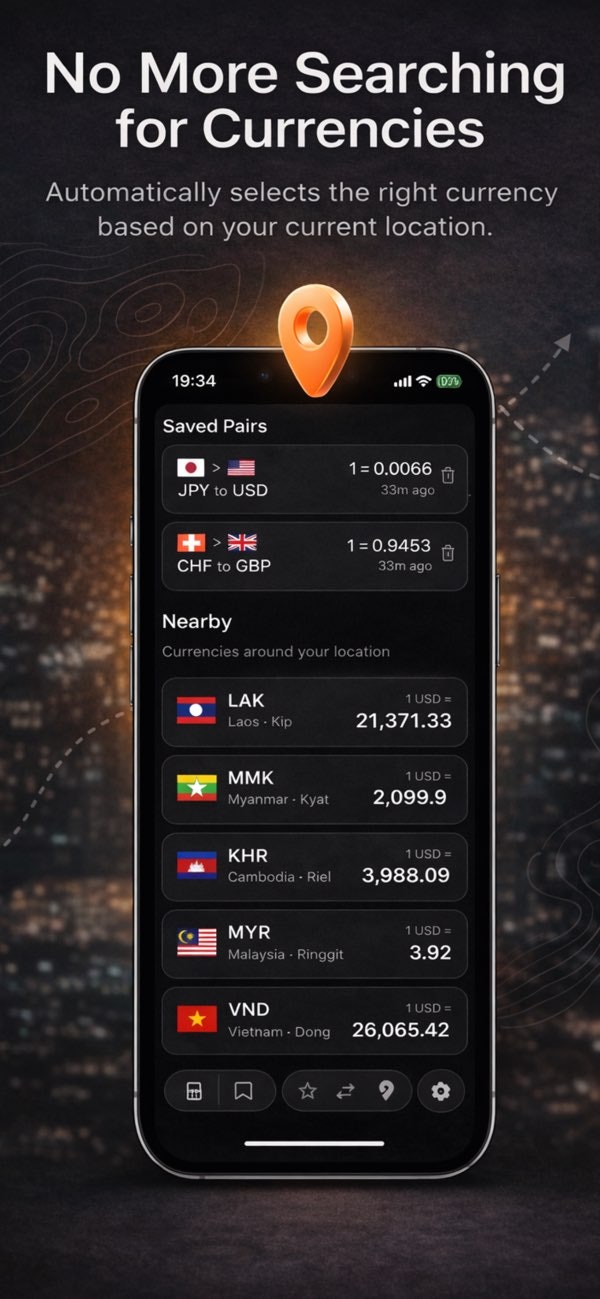 NomadCalc: Currency Converter App gallery image
