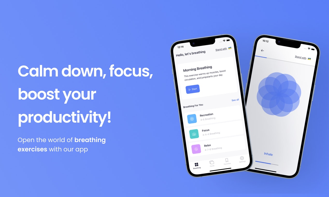 BREAZEN: Ademhalingsmeditatie - Breazen is een effectieve app die uw welzijn verbetert media 1
