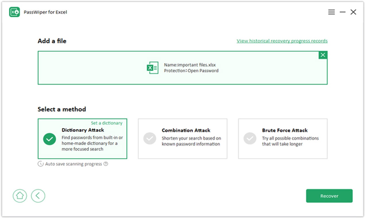 Excel için Passwiper medya 3