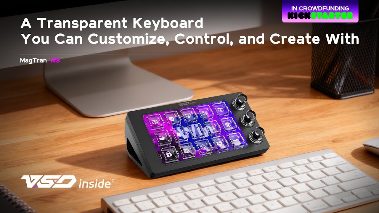M3 - Customizable Transparent Keyboard gallery image