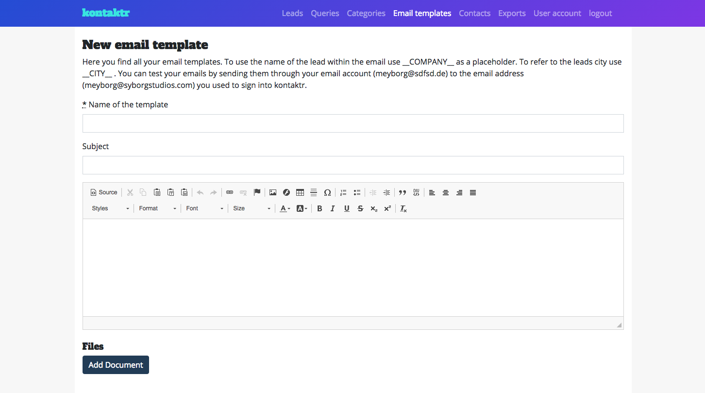 kontaktr gallery image