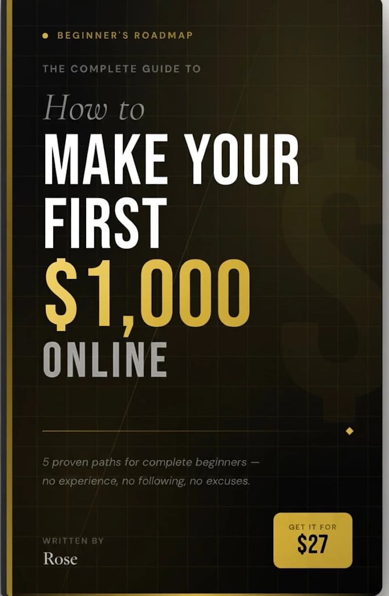 How to Make Your First $1,000 Online screenshot 1