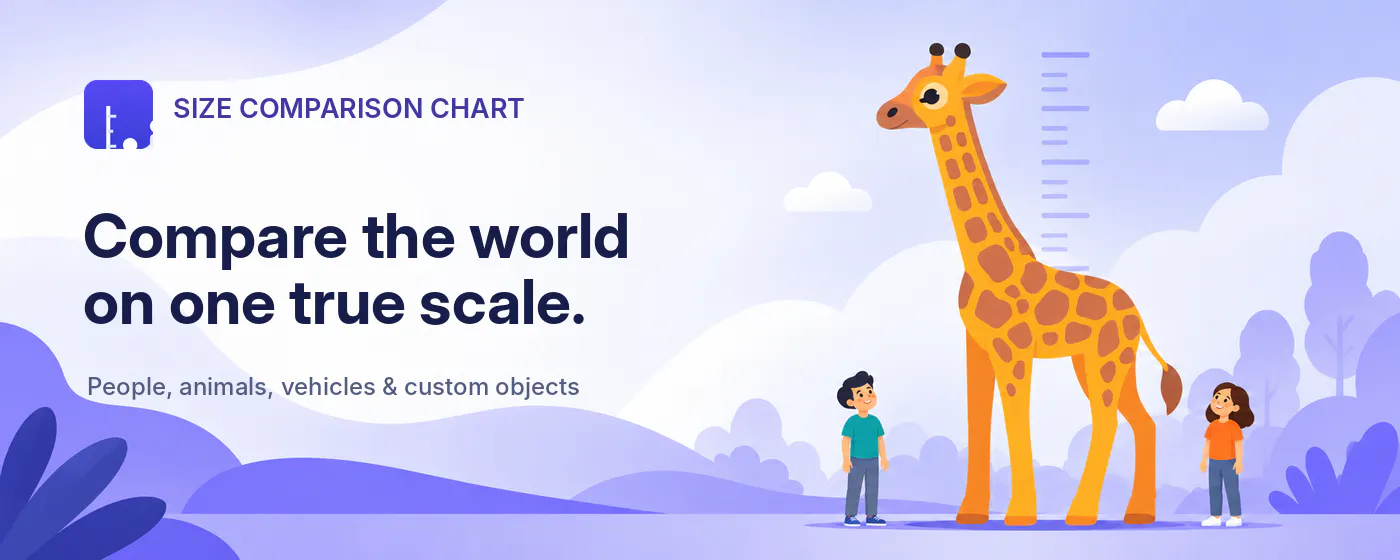 Height Comparison Chart Maker gallery image