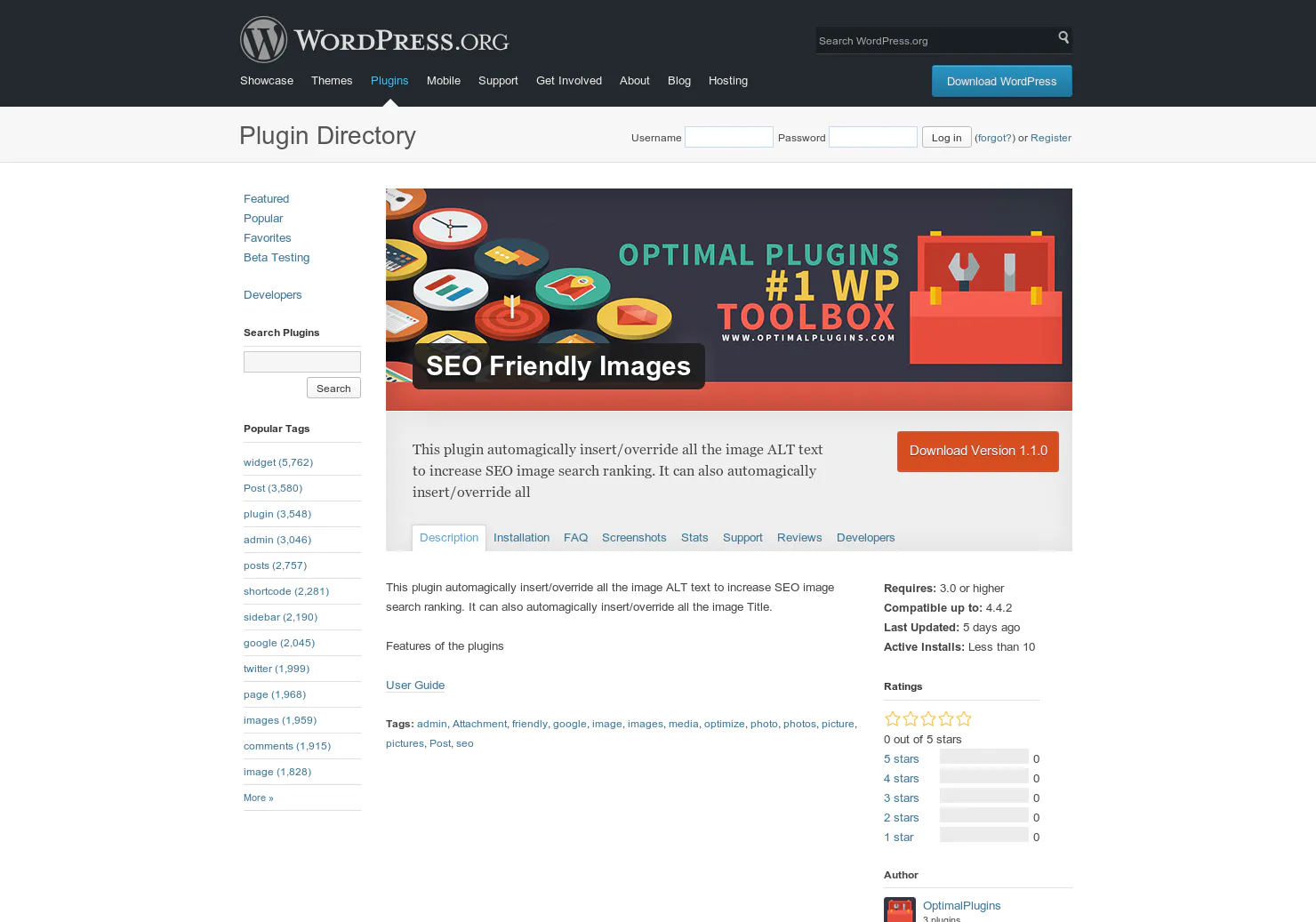 SEO Friendly Images WordPress Plugin