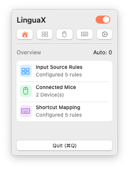 LinguaX - Main product screenshot demonstrating key features and user interface