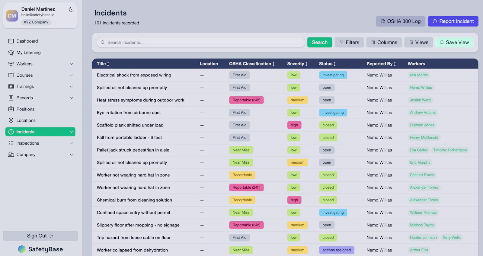 SafetyBase screenshot 9