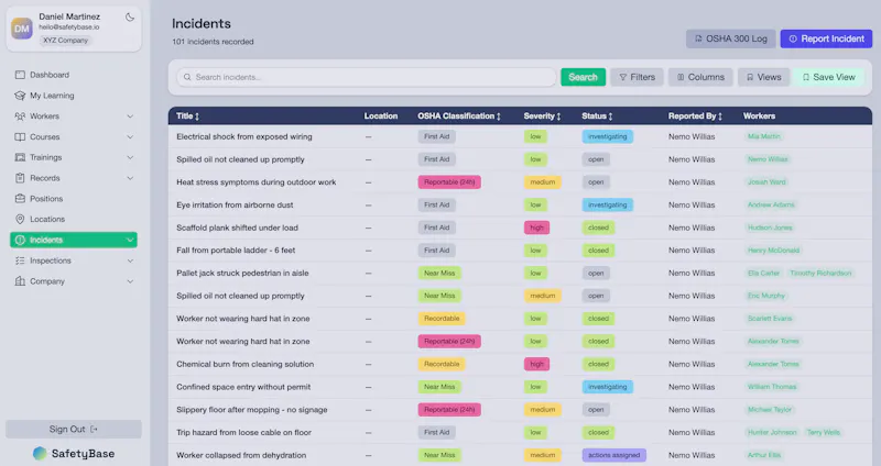 SafetyBase screenshot 9
