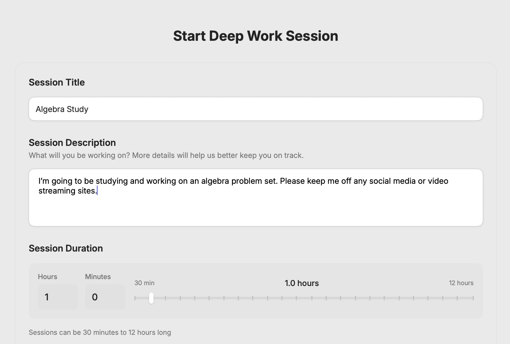 Deepwork AI - Een macOS -app die u gefocust houdt op uw werk media 2
