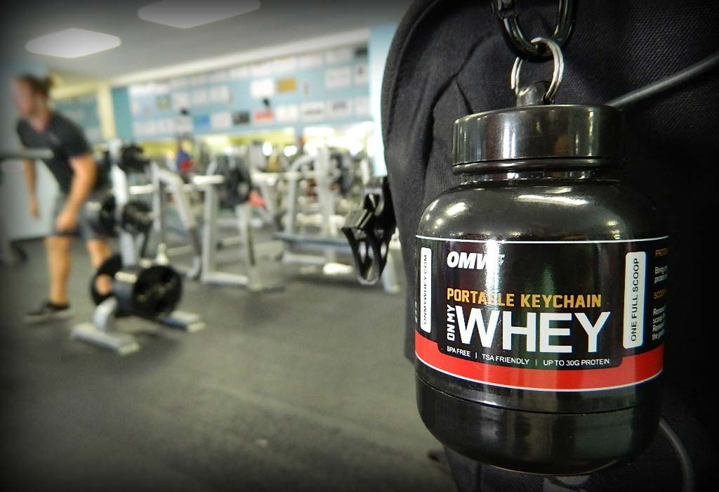 OnMyWhey Keychain gallery image