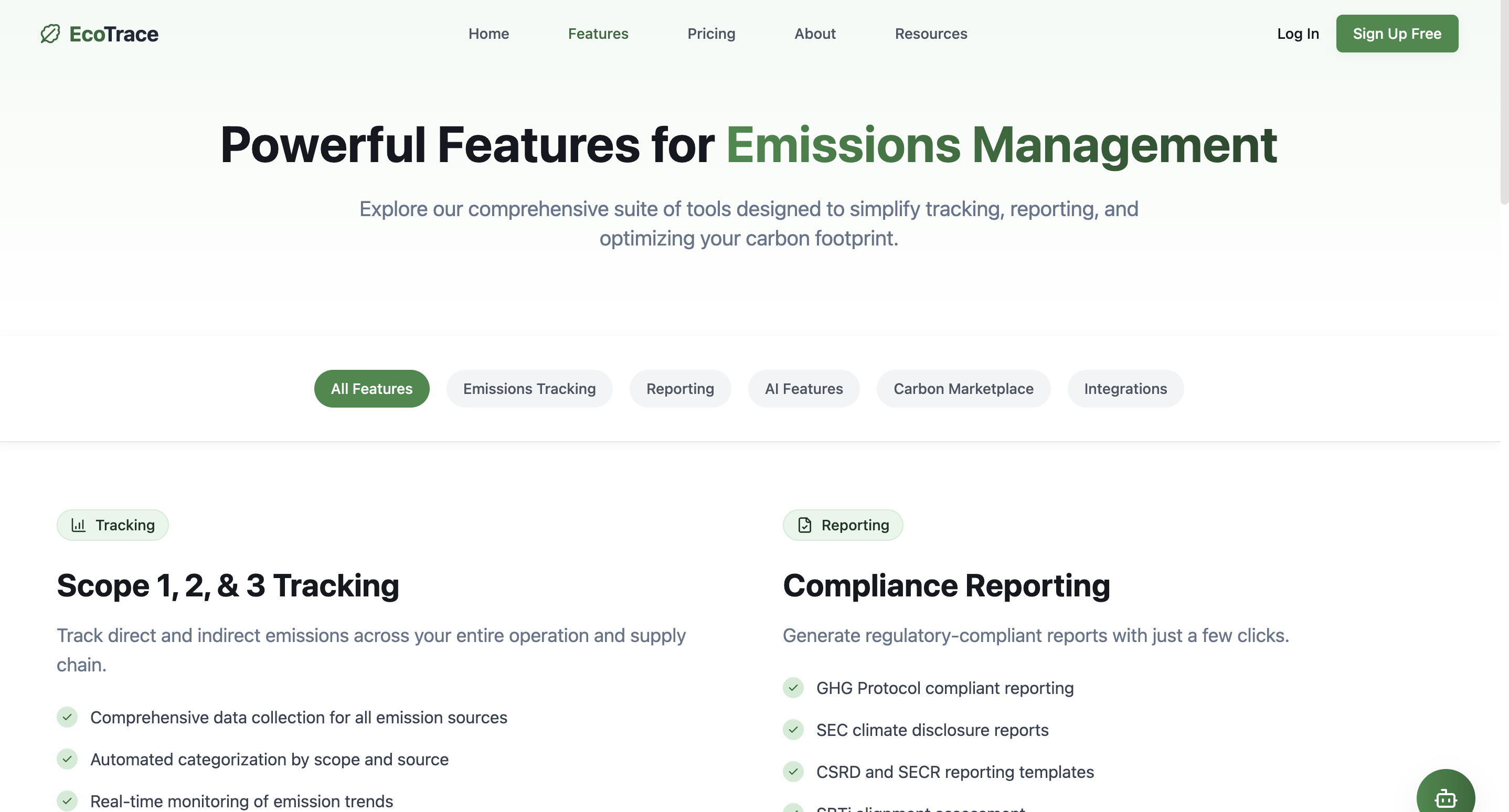 EcoTrace gallery image