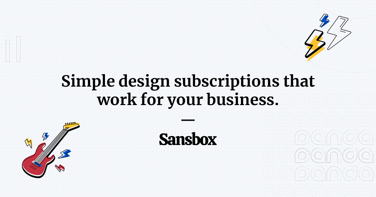 Sansbox • Design Subscriptions media 1