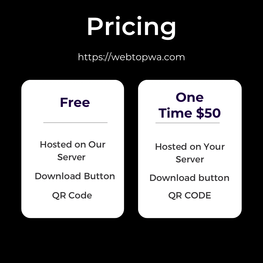 WebtoPWA gallery image