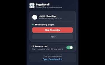 PageRecall gallery image