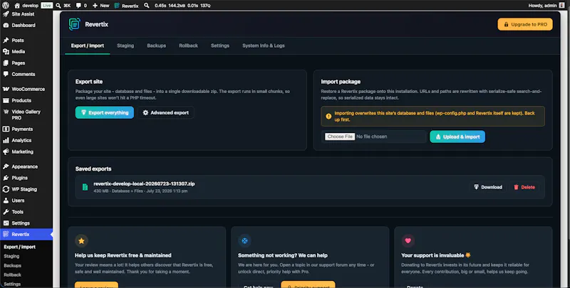 Revertix screenshot 4