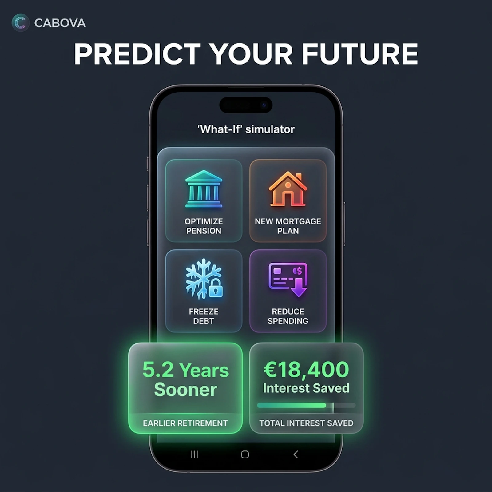 Cabova-Budget, Pension & FIRE Calculator screenshot 2