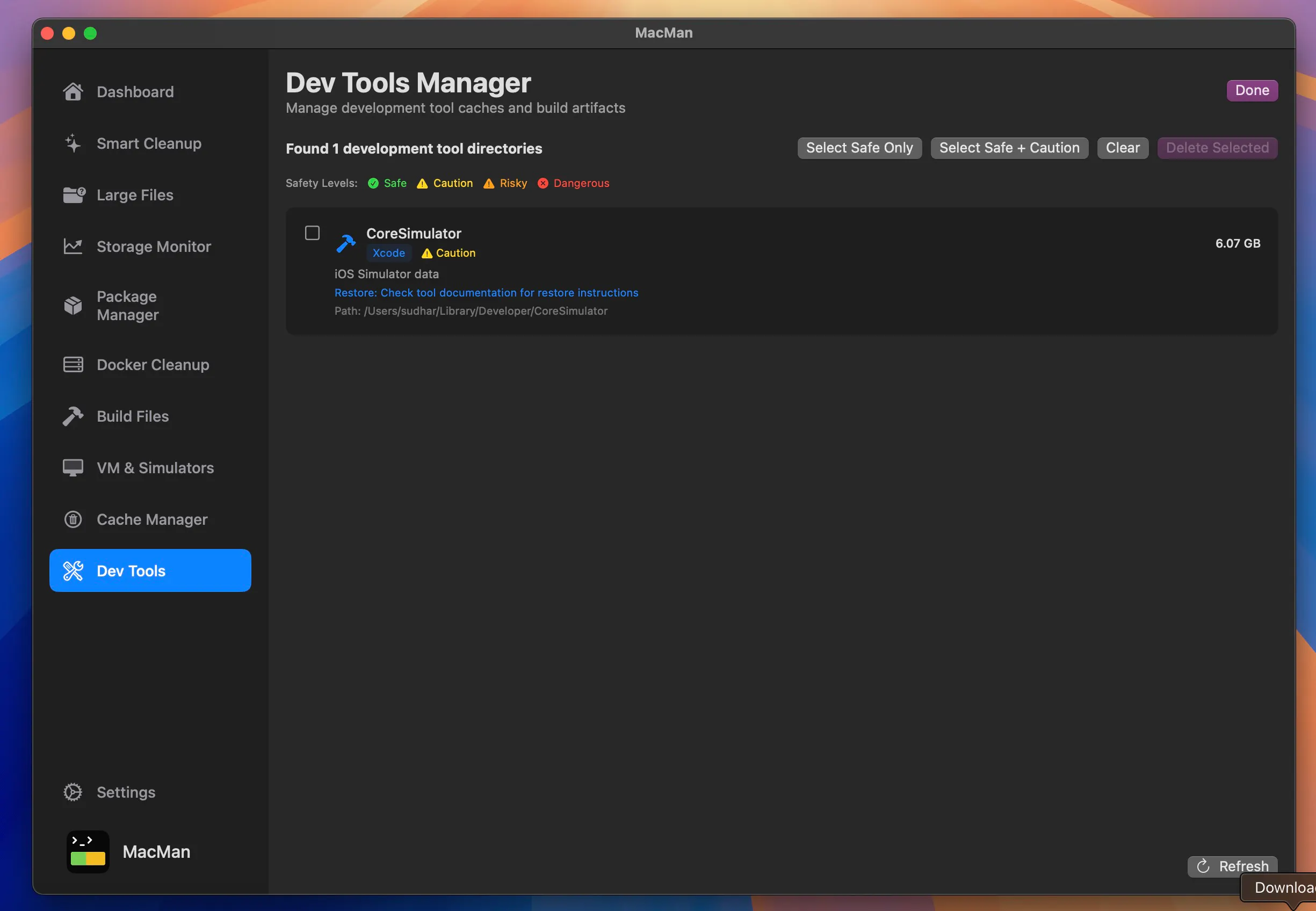 MacMan screenshot 5