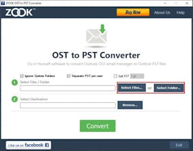 Outlook OST to PST Converter gallery image
