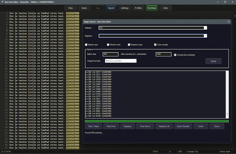 Iskra Text Editor screenshot 4