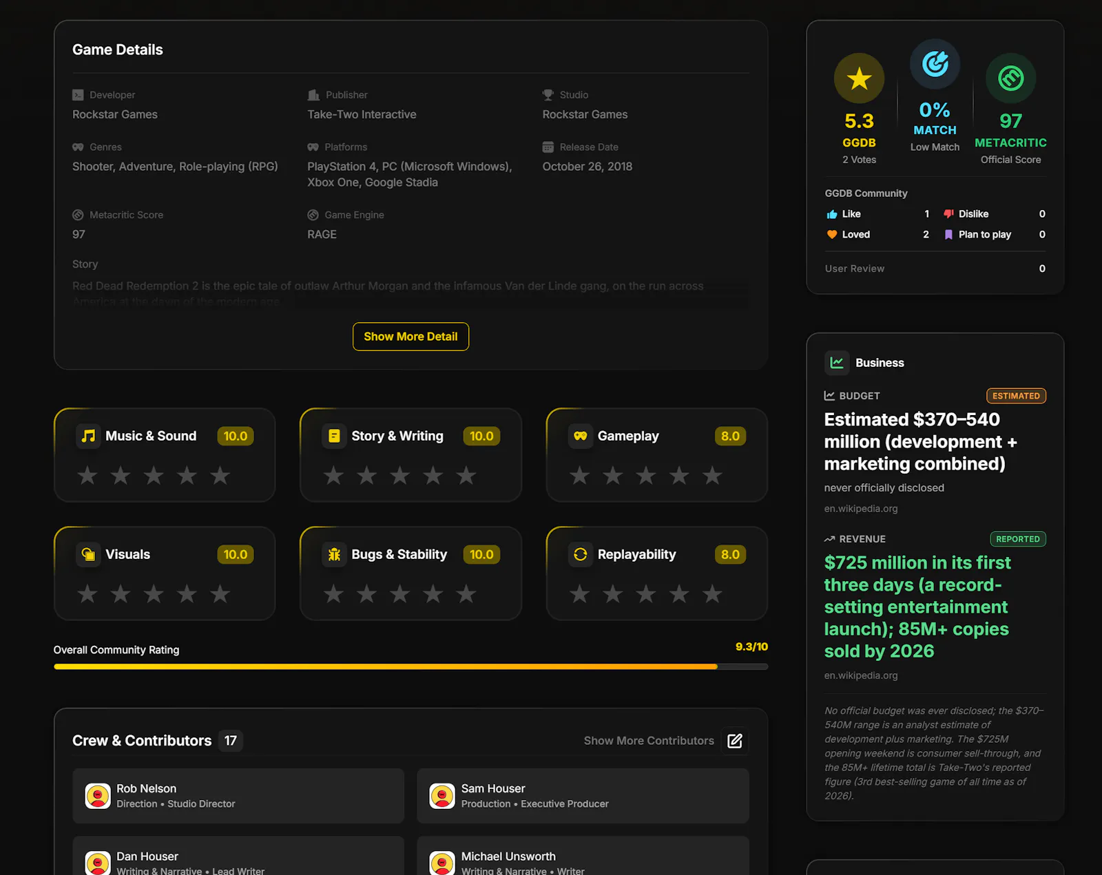 GGDB - Good Gamer's Database screenshot 8