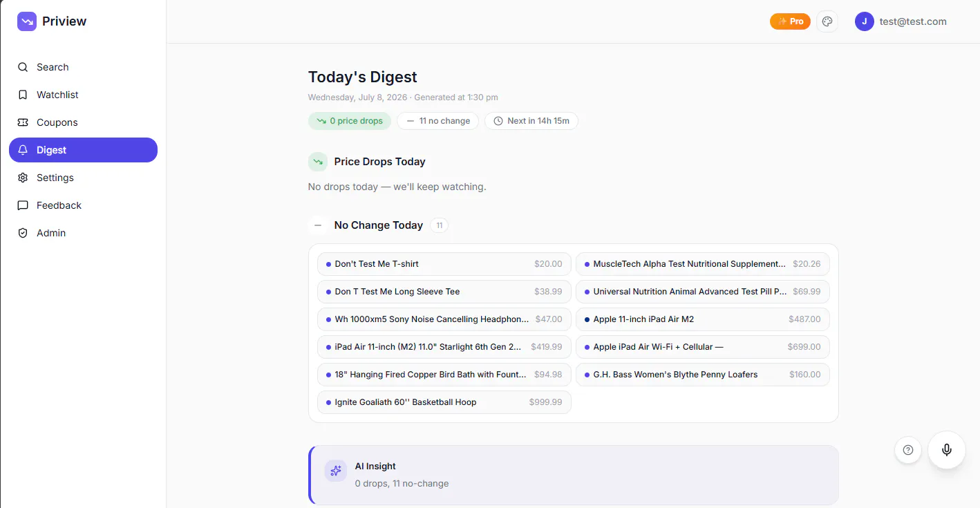 Priview - Every store price. One search gallery image