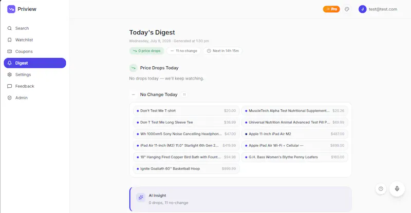 Priview - Every store price. One search screenshot 3