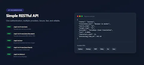 Translate Cloud API gallery image