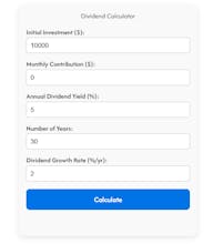 The Simple Dividend Calculator gallery image