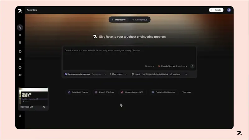 Interactive Sessions screenshot 1 (video preview)