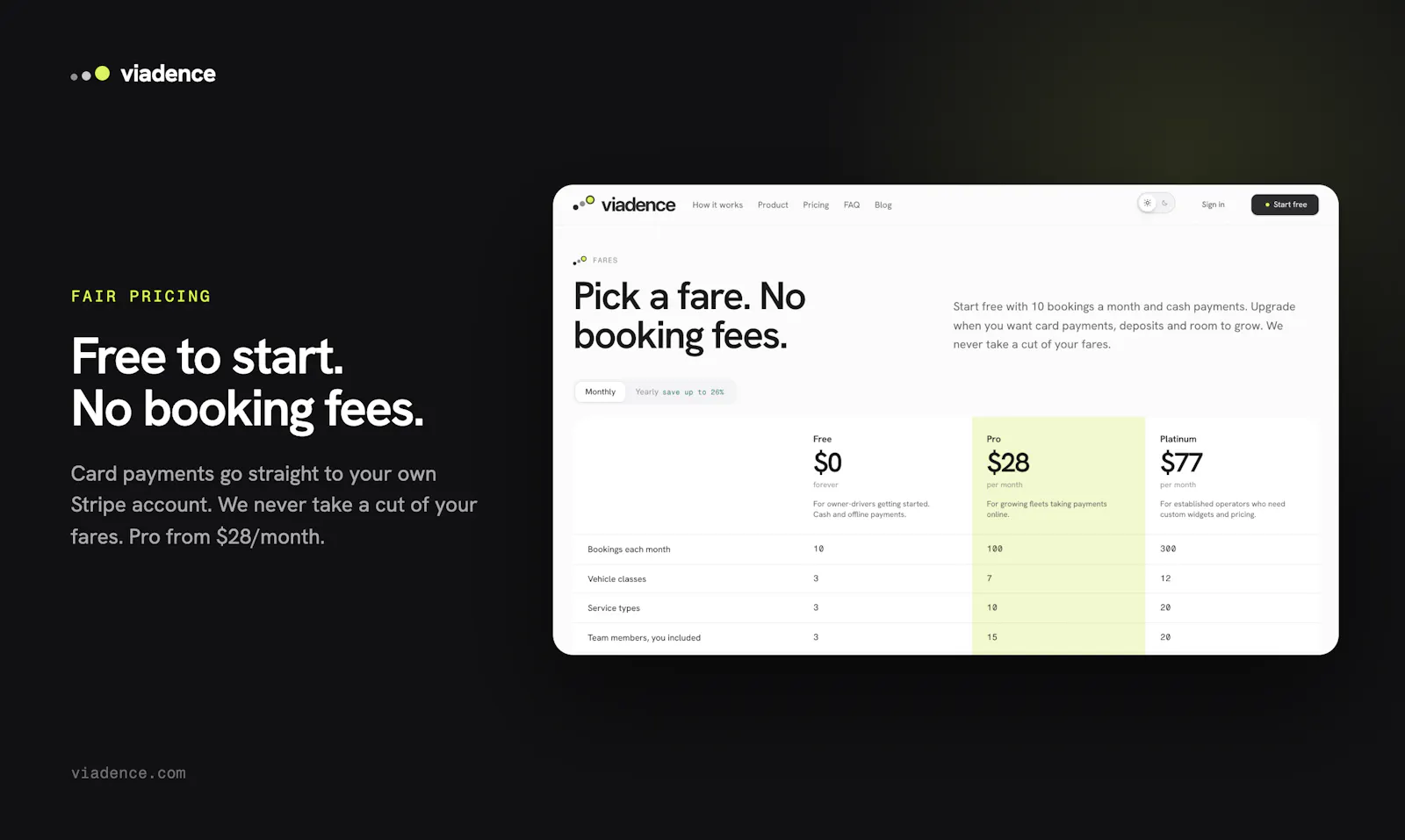 Viadence screenshot 2