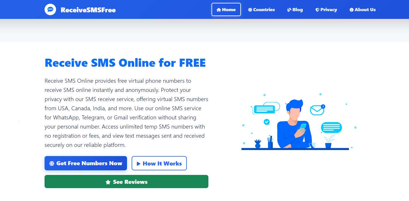 オンラインでSMSを無料で受け取ります - オンラインでSMSを無料で受け取りますメディア1
