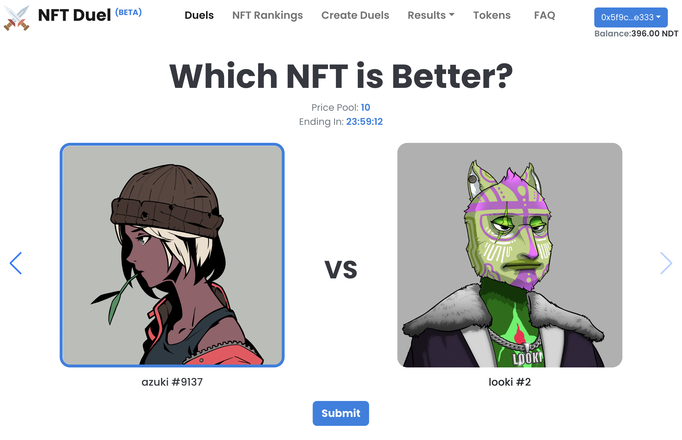 Media NFT Duels 2