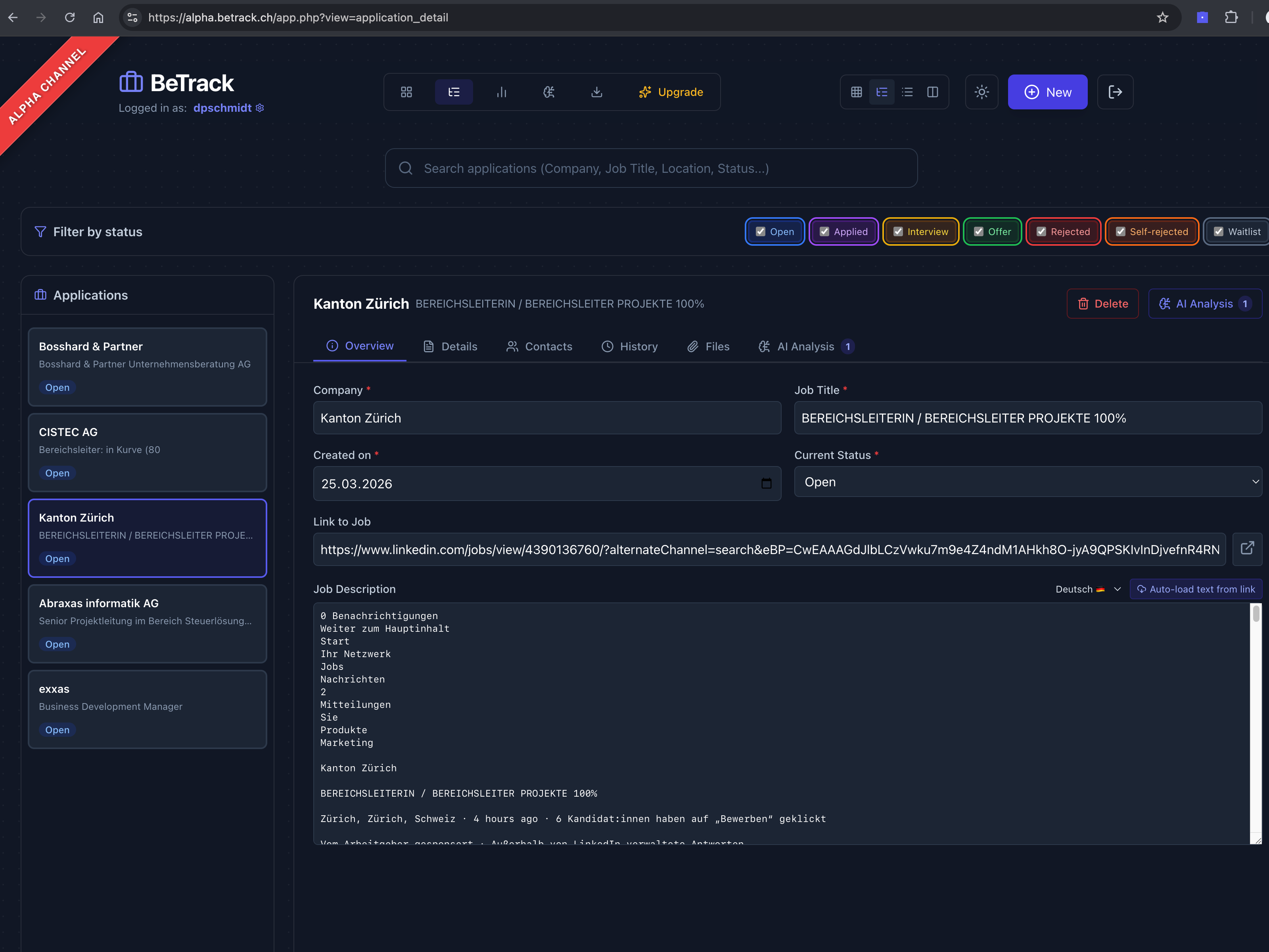 BeTrack gallery image