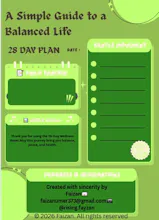 28-Day Balanced Health & Fitness Planner gallery image
