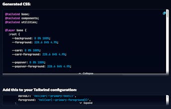 shadcn-ui theme generator - MagicFront gallery image