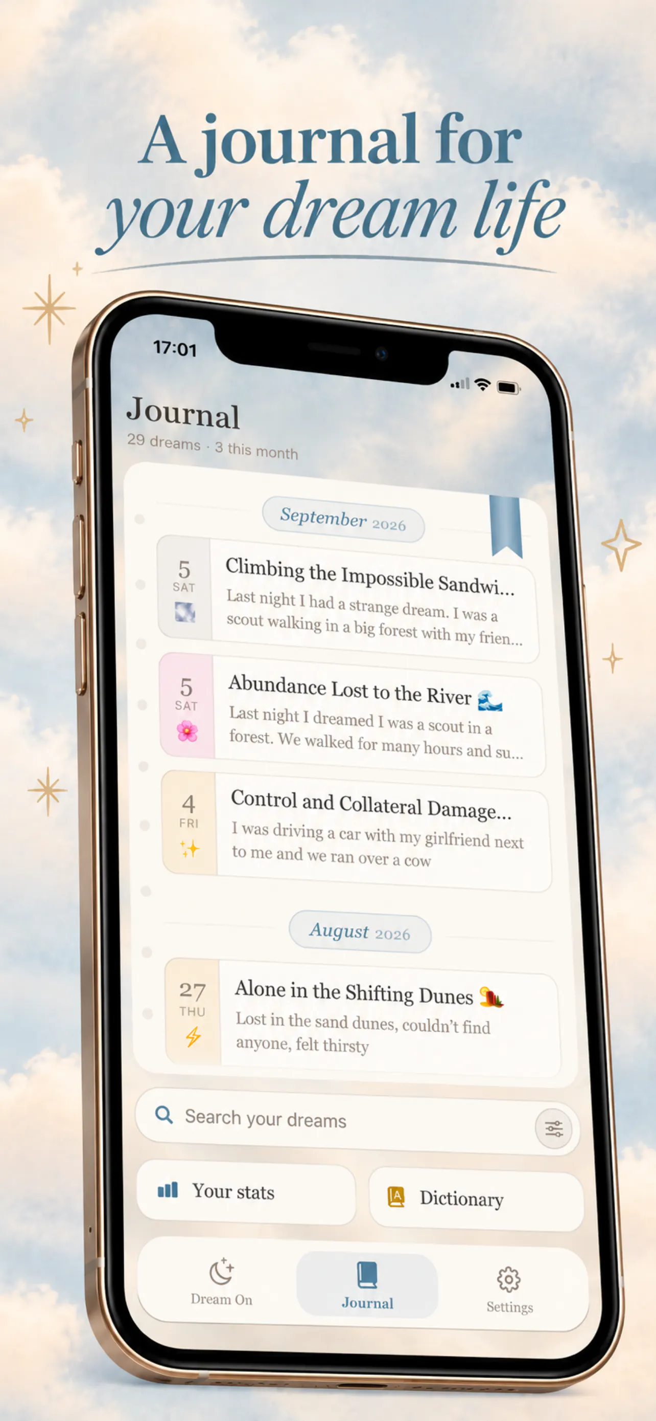 Dream it Down: Dream Journal gallery image