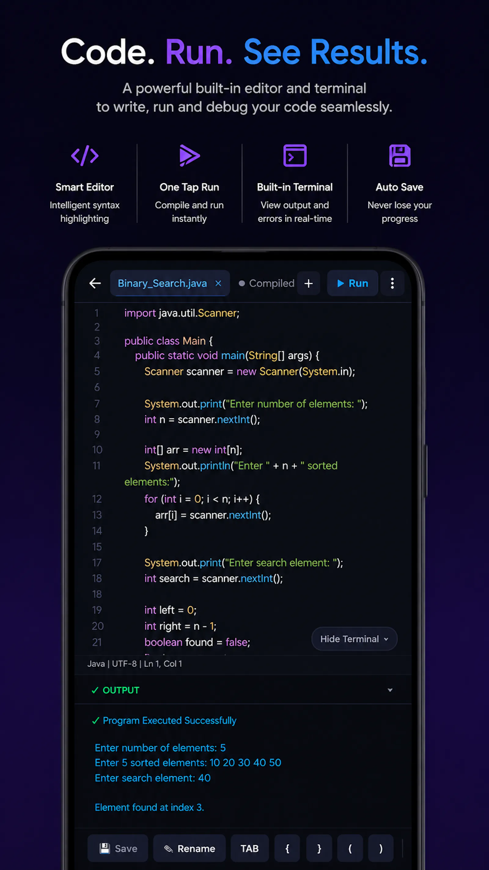 RunCoder screenshot 7