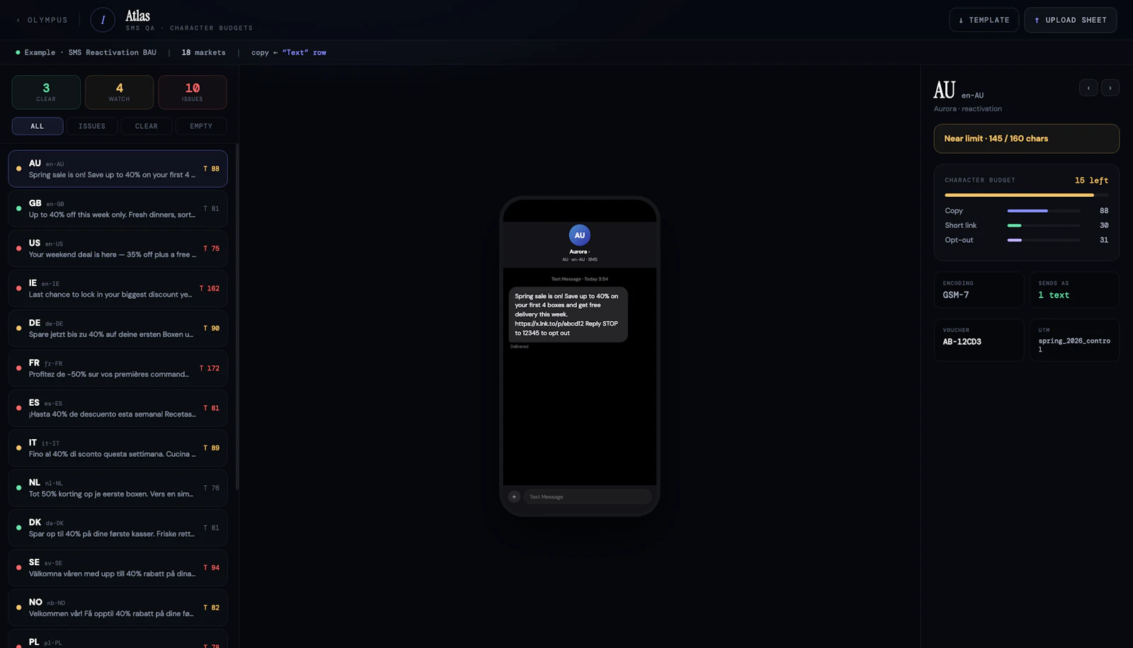 Olympus — CRM QA Suite screenshot 3