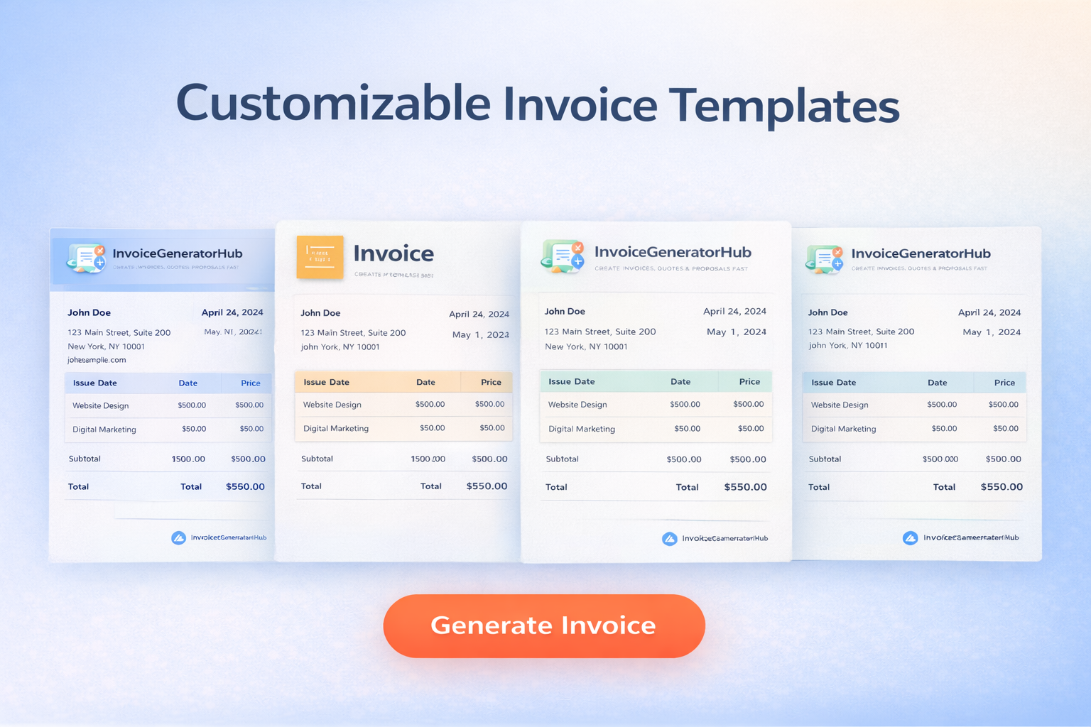 InvoiceGeneratorHub gallery image